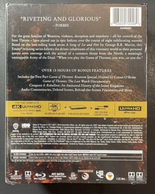 Game of Thrones [ The Complete Collection ] (4K Ultra HD) NEW | eBay