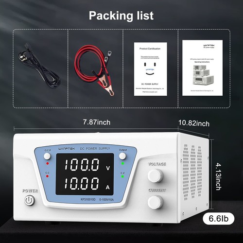 15V 30V 60V 30A 40A 50A 60A Lab Adjustable DC Power Supply Variable Bench Switch - Picture 6 of 9