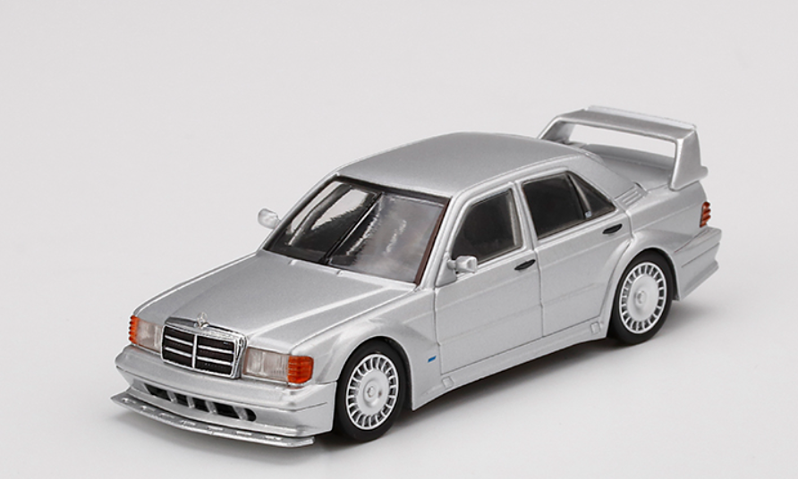 MINI GT Mercedes Benz 190E 2.5-16 2台 MINI GT Mercedes-Benz 190E 2.5-16 Evolution II DTM Silver #170 1