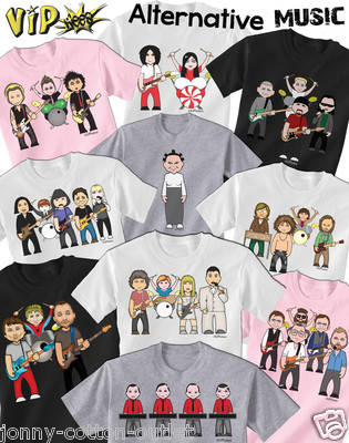 T-Shirt VIPwees Kinder BIO Baumwolle alternative Musik inspiriert Design auswählen