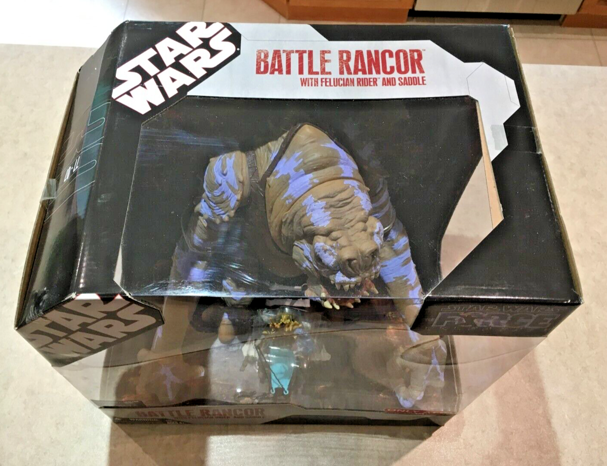 Star Wars Battle Rancor with Felucian Rider & Saddle Force