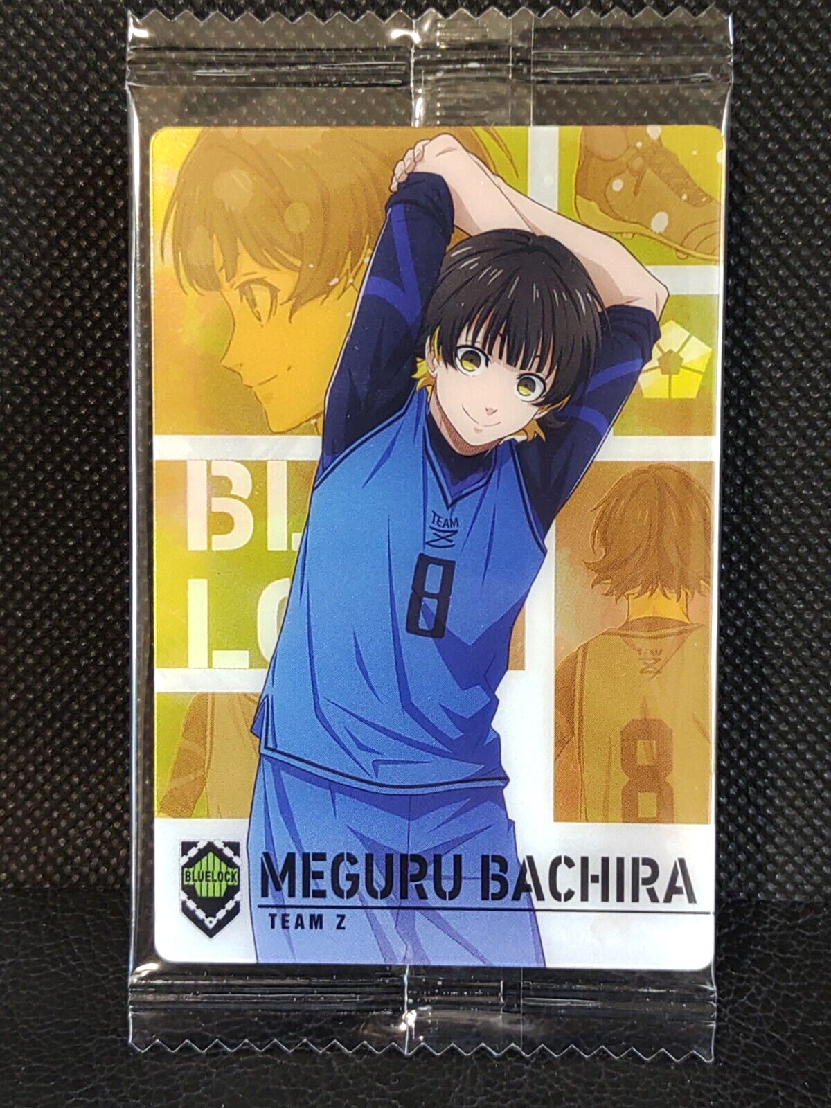 Blue Lock Meguru Bachira Wafer Card Unopened Japanese Anime Comic