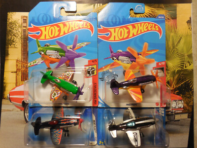 Hot Wheels Mad Propz LOT 4 MADD PROPZ  DAREDEVIL RESCUE HEAT FLEET ALL STARS TH