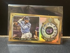 2022 Topps Gypsy Queen GQ Gems Mini Insert #GGM-28 Vidal Brujan Rookie RC Rays