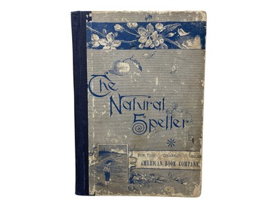 The Natural Speller 1890 American Book Company Teachers Guide Antique Hardcover