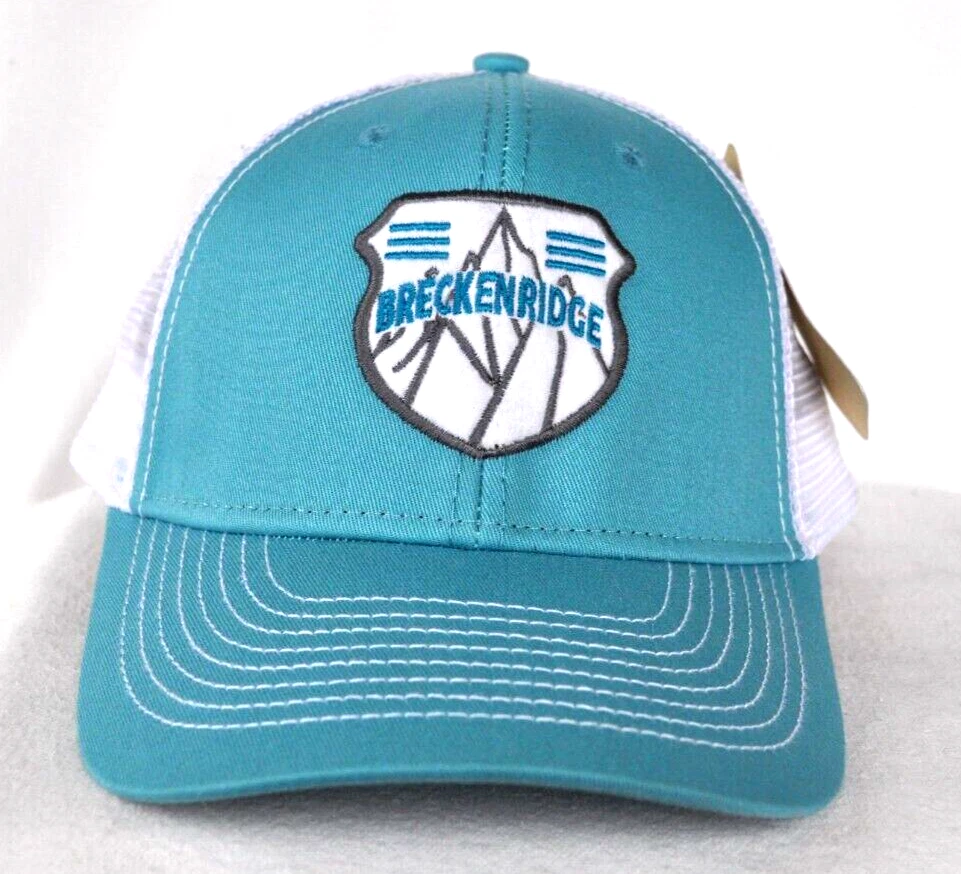 *BRECKENRIDGE* Colorado Ski Snowboard Trucker mesh Ball cap hat *OURAY 50004*
Opens in a new window