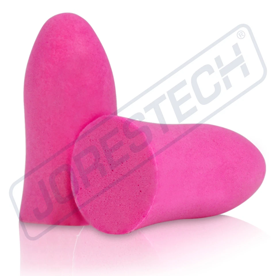 EarPlugs 50 Pair Pink Soft Foam Individually NRR 31DB Sleep Travel Noise - Image 3 of 4
