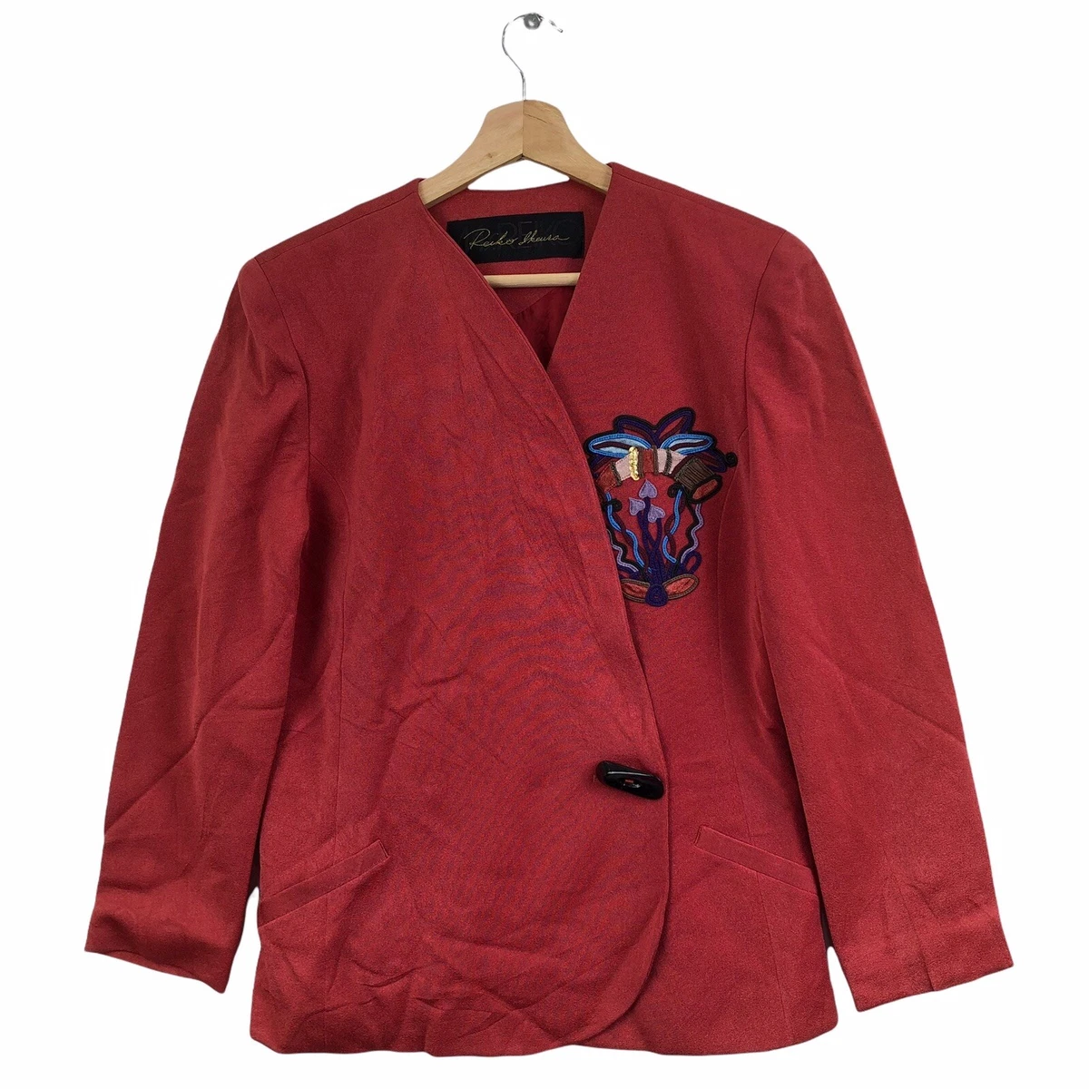 Vtg MS. REIKO TOKYO Minimalist Design Peacoat Jacket