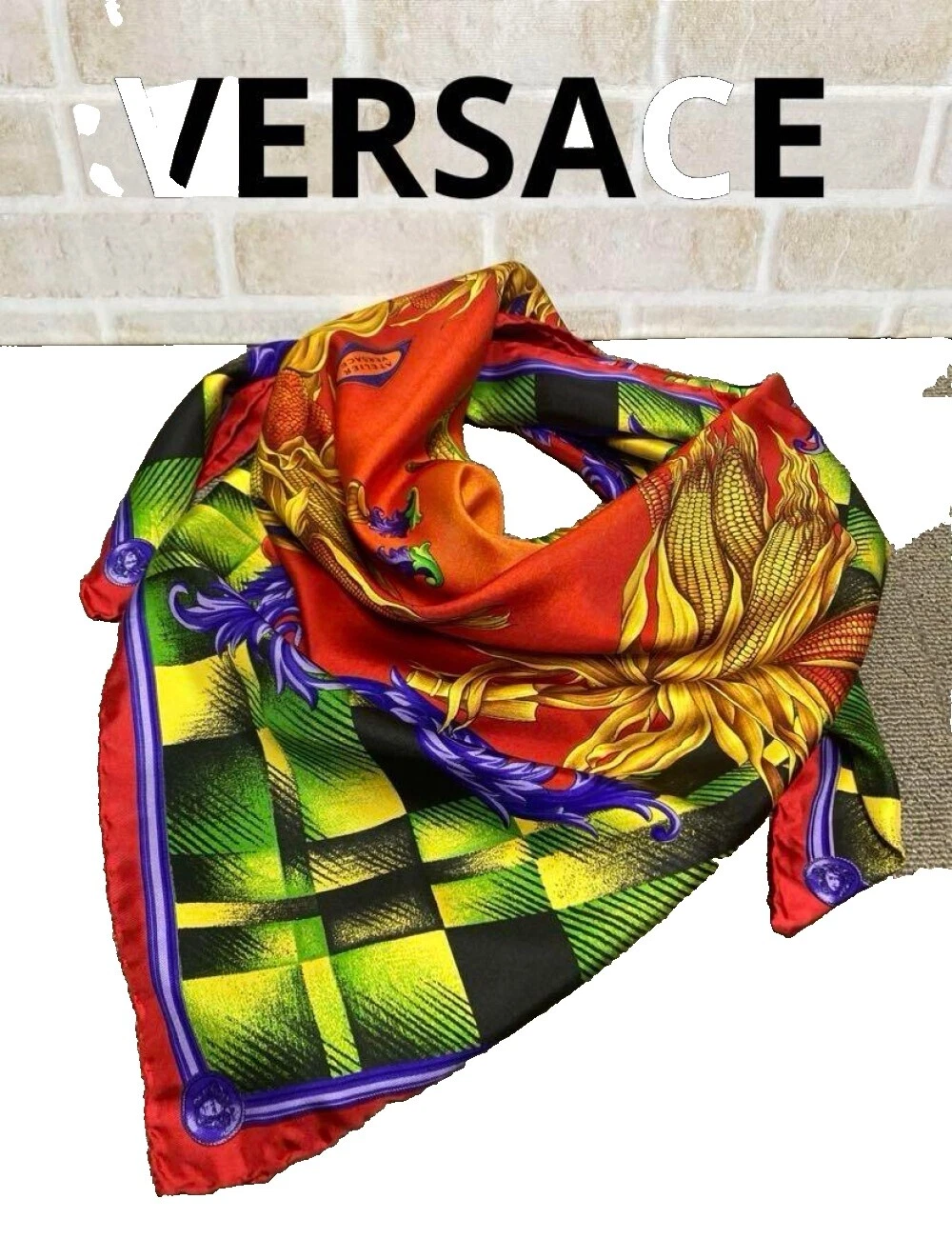 Versace Silk Scarves & Wraps Multicolor for Women