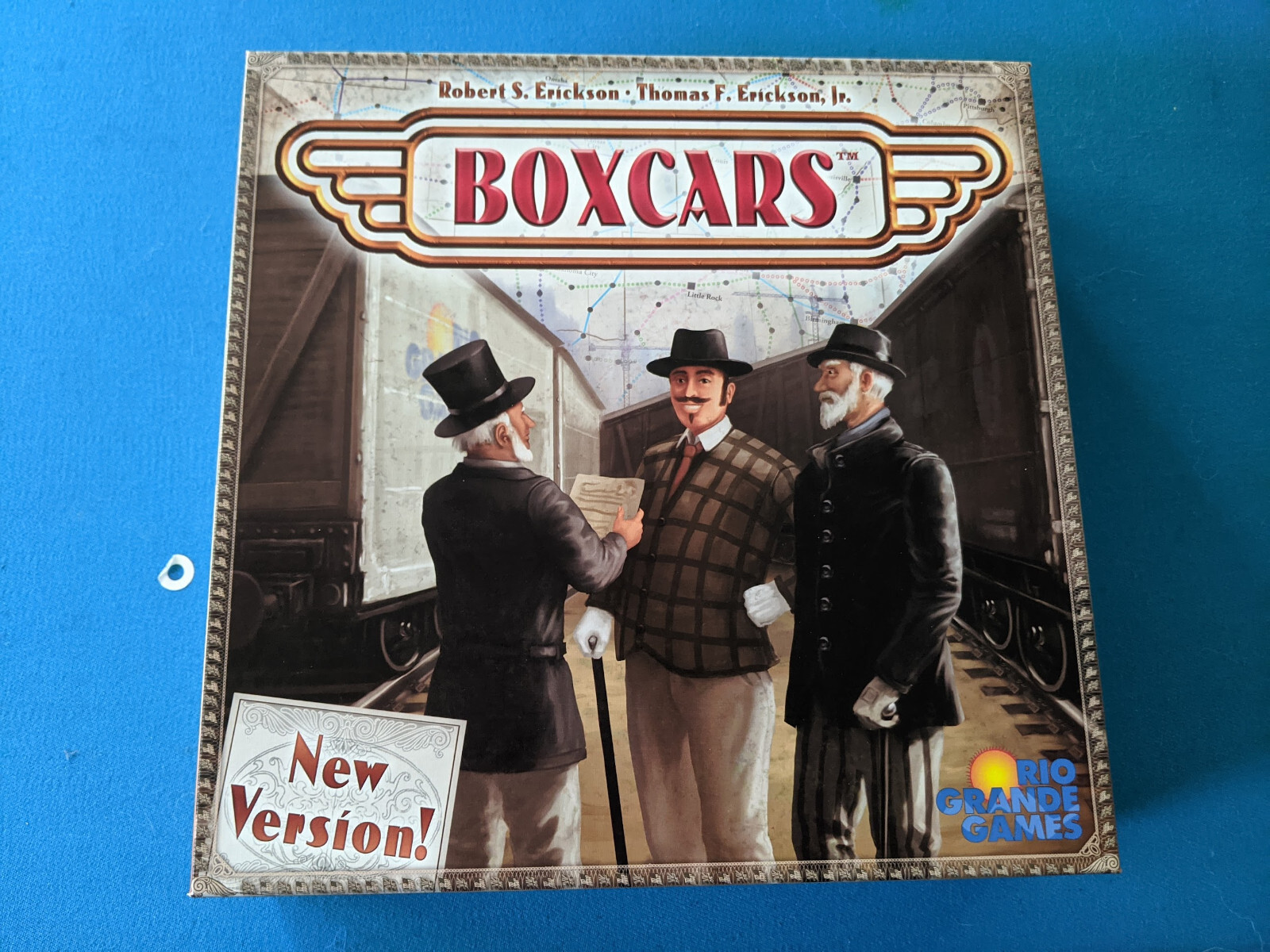 Rio Grande Boardgame Boxcars Board Game eBay