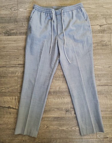 Pantalon Homme Rhone Flex Knit Gris – Taille 34x30, Coupe Slim, Stretch – Neuf Avec étiquette