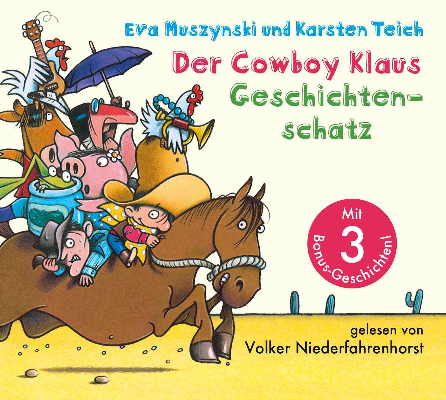 Thumbnail - Der Cowboy Klaus Geschichtenschatz | Alle 12 Abenteuer | Eva Muszynski