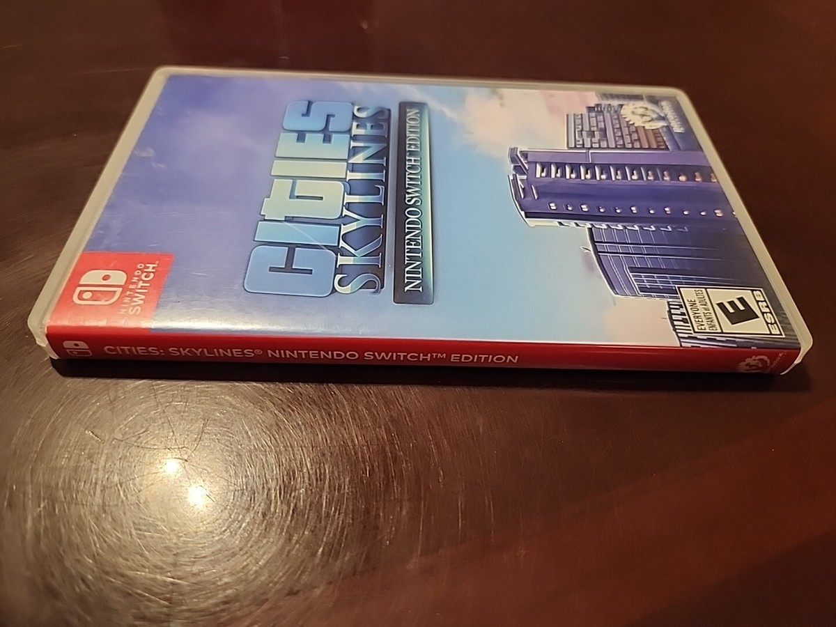 Cities Skylines Nintendo Switch Edition original case US Cities Skylines Nintendo Switch Edition original case US