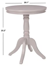 Safavieh Vivienne Round Top Side Table, Reduced Price 2172707101 AMH6579A