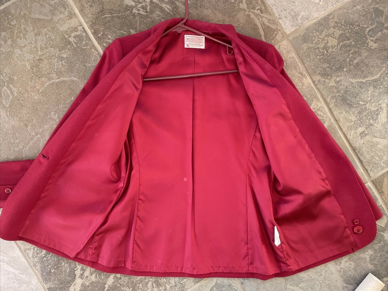 Petite Pendleton Blazer Virgin Wool Lined Women's… - image 7