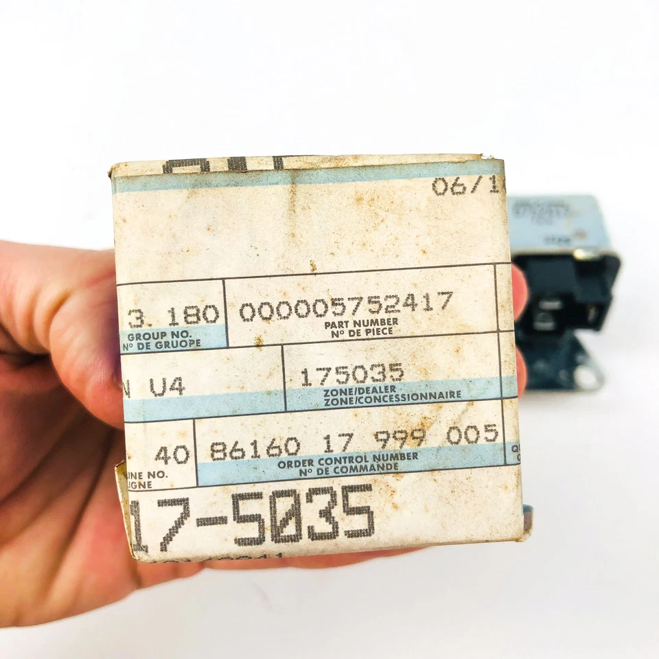 AMC Jeep 5752417 Relay Glow Plug Control Genuine OEM New Old Stock NOS TRW - Изображение 4 из 4