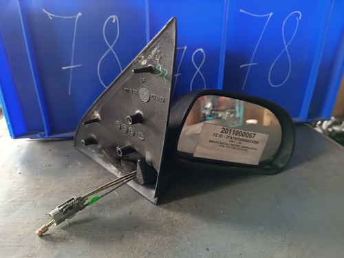 Original Fiat Brava Außenspiegel Seitenspiegel Spiegel rechts Schwarz 0151683