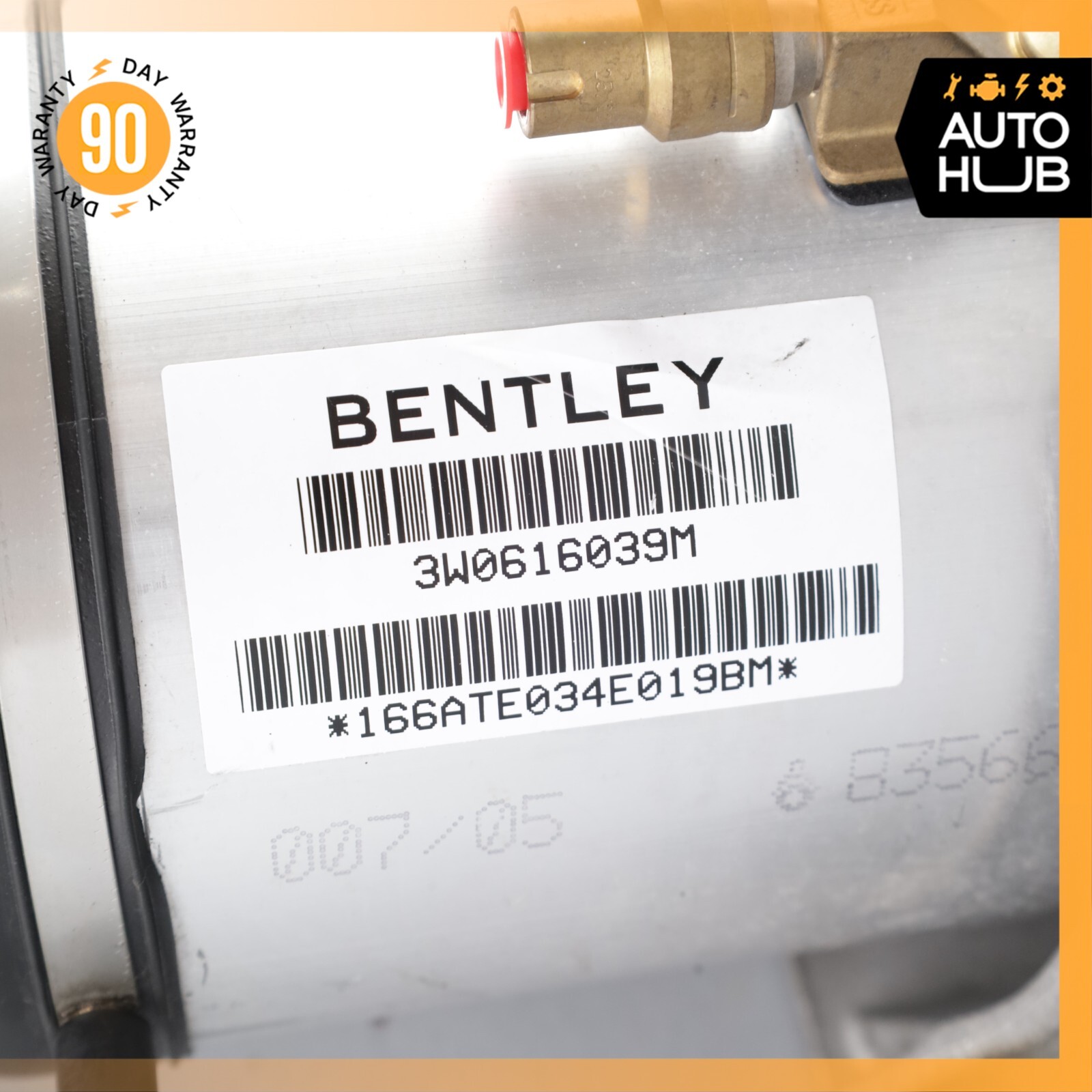 Bentley Continental GT Coupe Front Left Side Air Ride Air Shock Strut OEM 81k