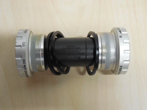 Shimano Deore Lx Mtb Bottom Bracket 73mm Plus Spacers Hollowtech Crank New Ebay