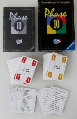 ABSOLUTER TOP Zustand: PHASE 10! Das KARTENSPIEL! 100% VOLLSTÄNDIG! - Bild 1 von 4