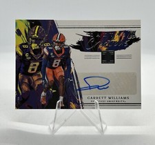 2023 Chronicles Impeccable Garrett Williams Canvas Creations Rookie Auto RC #GWI
