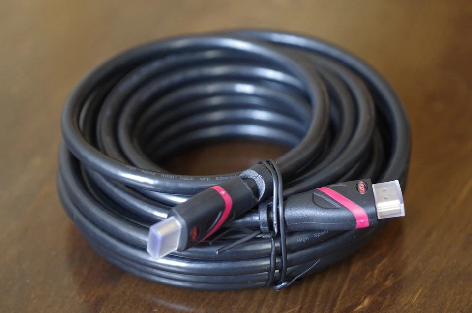 CSL High Speed HDMI (A Male to A Male) Cable (Kabel) with Ethernet 7.5 m - neu - Bild 4 von 4