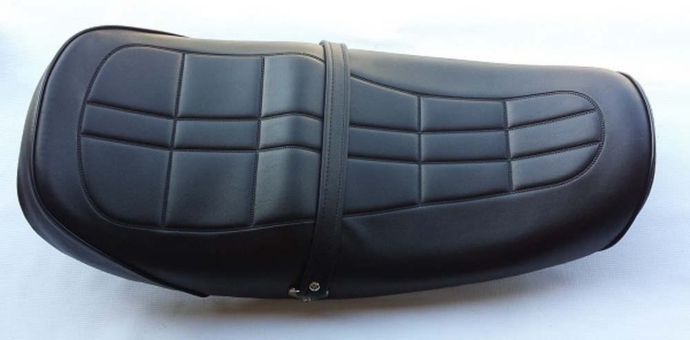 Selle Kawasaki 900 Z1 A/B avec sangle pour customisation Café Racer rétro confortable