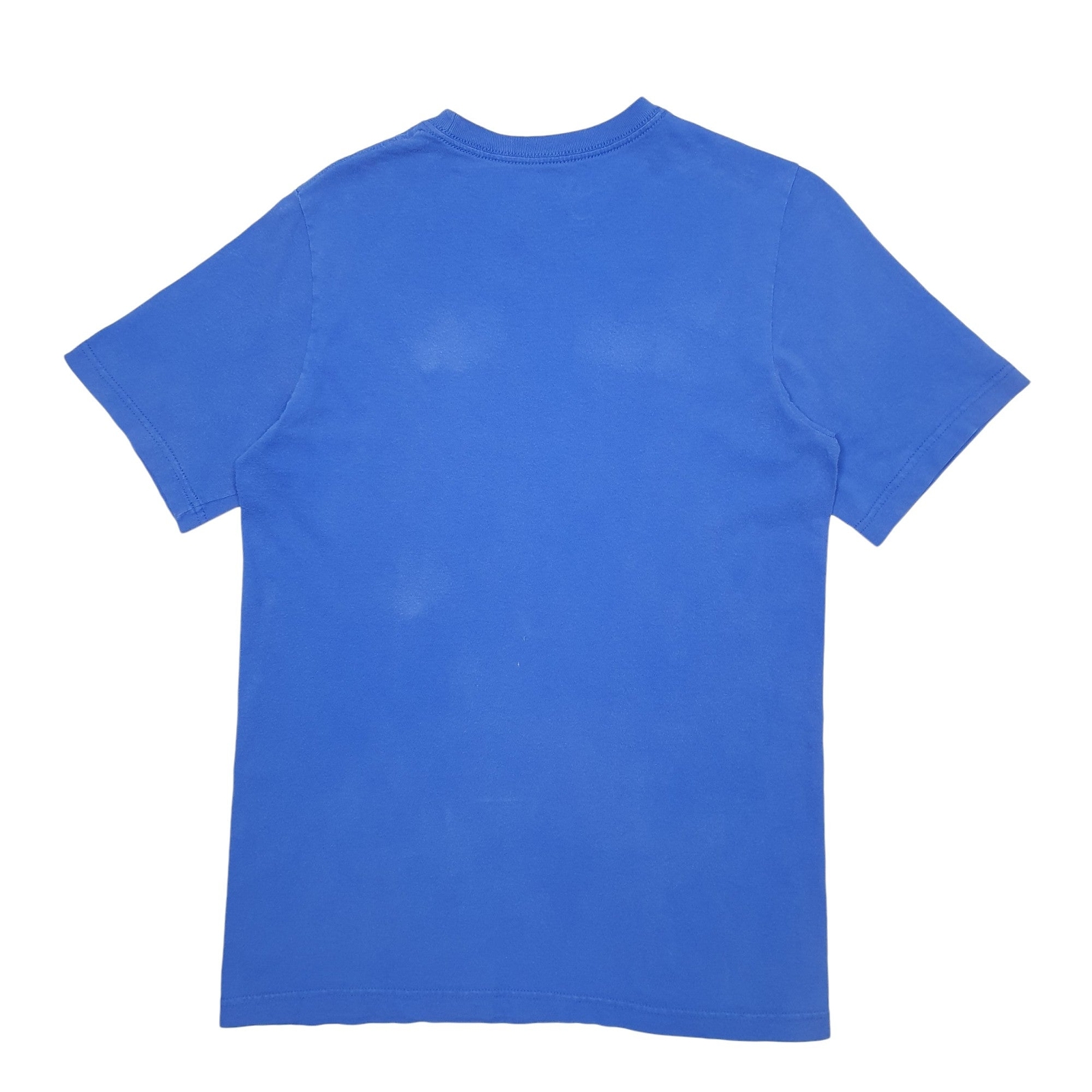 NIKE Blue T Shirt Tee Spellout Short Sleeve Cotton Blend Mens S image 2