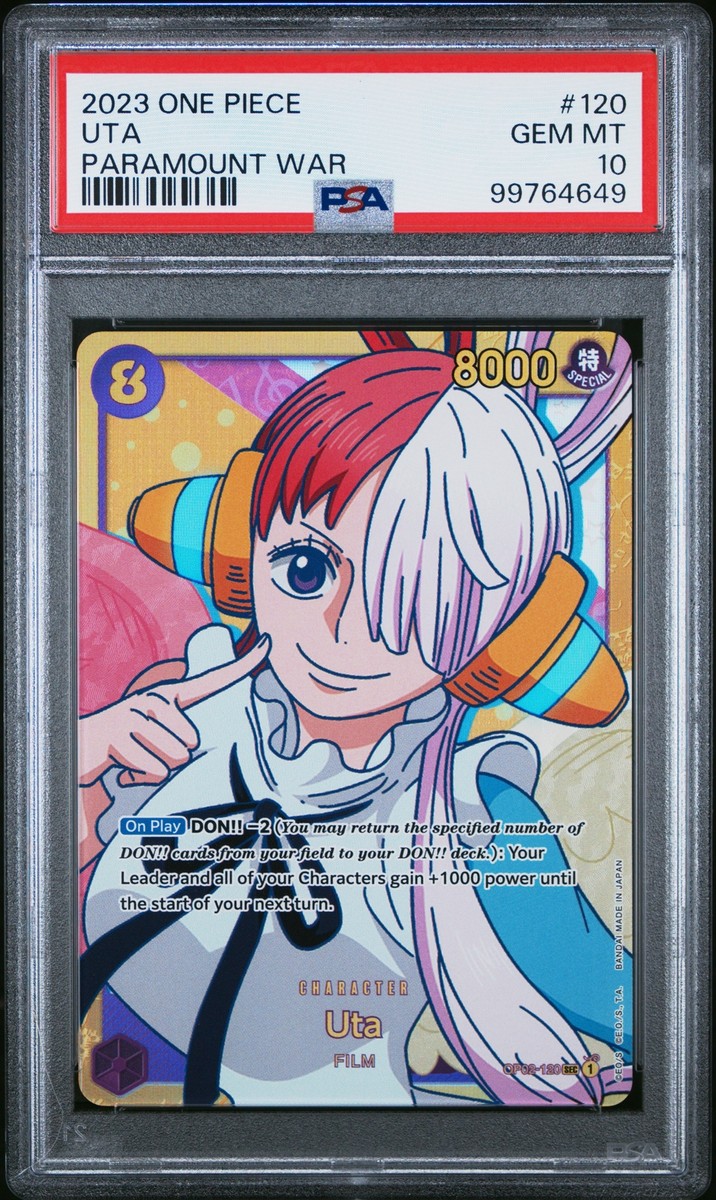 ウタ SP PSA10 OP02-120 Uta [SP] OP02-120 Prices | One Piece