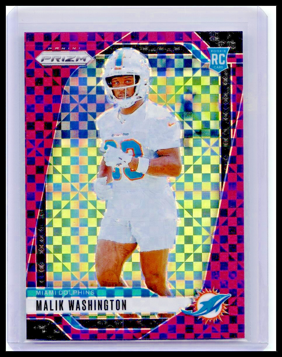 2024 Panini Prizm Malik Washington Purple Power #/49 #371 RC