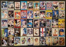 Lot of 50 Different DON MATTINGLY Baseball Cards 6xAS 1985-2024 BB7409