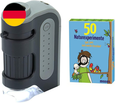 Microbrite plus 60X-120X LED Taschenmikroskop Mit Asphärischem Linsensystem (MM-