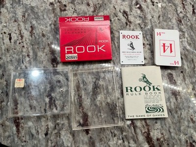 Vintage Rook Card Game Complete Set By Parker Brothers