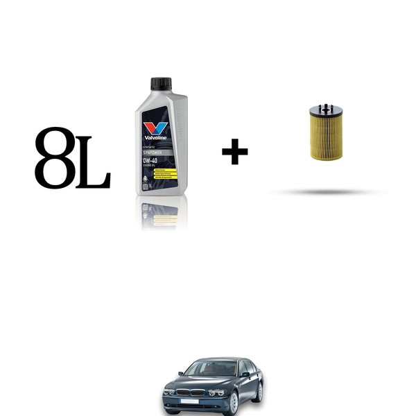 ÖLfilter Kit Und 8L FüR BMW Serie 7 (E65, E66) 745I 245Kw Ab 2001-image