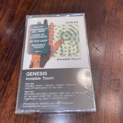 Genesis Invisible Touch Cassette Sealed New 