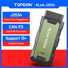 TOPDON RLink J2534 Pass-Thru Programmer OEM Reprogramming Diagnostic Tool VCI