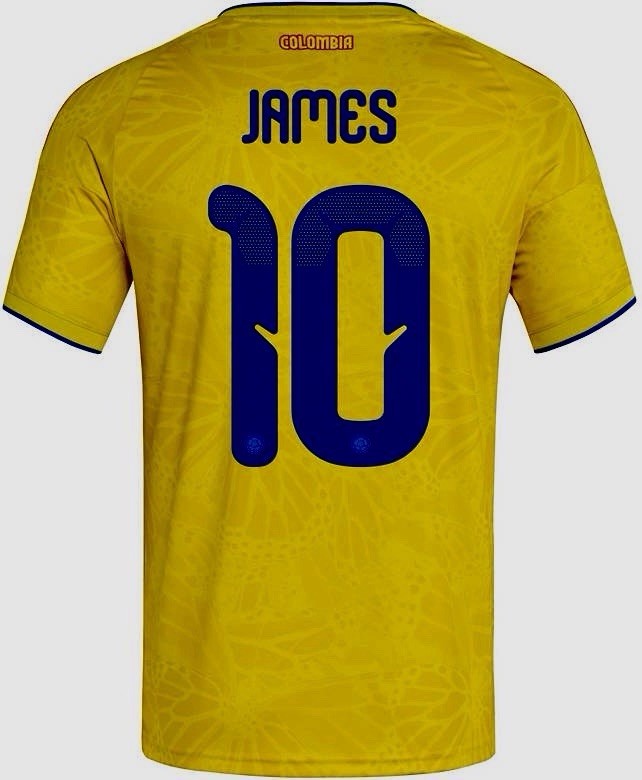 2025/26 Colombia Shirt Home Jersey