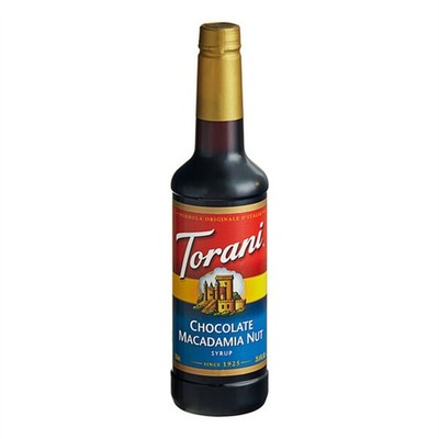 Torani Chocolate Macadamia Nut Flavoring Syrup 750 mL 880605830