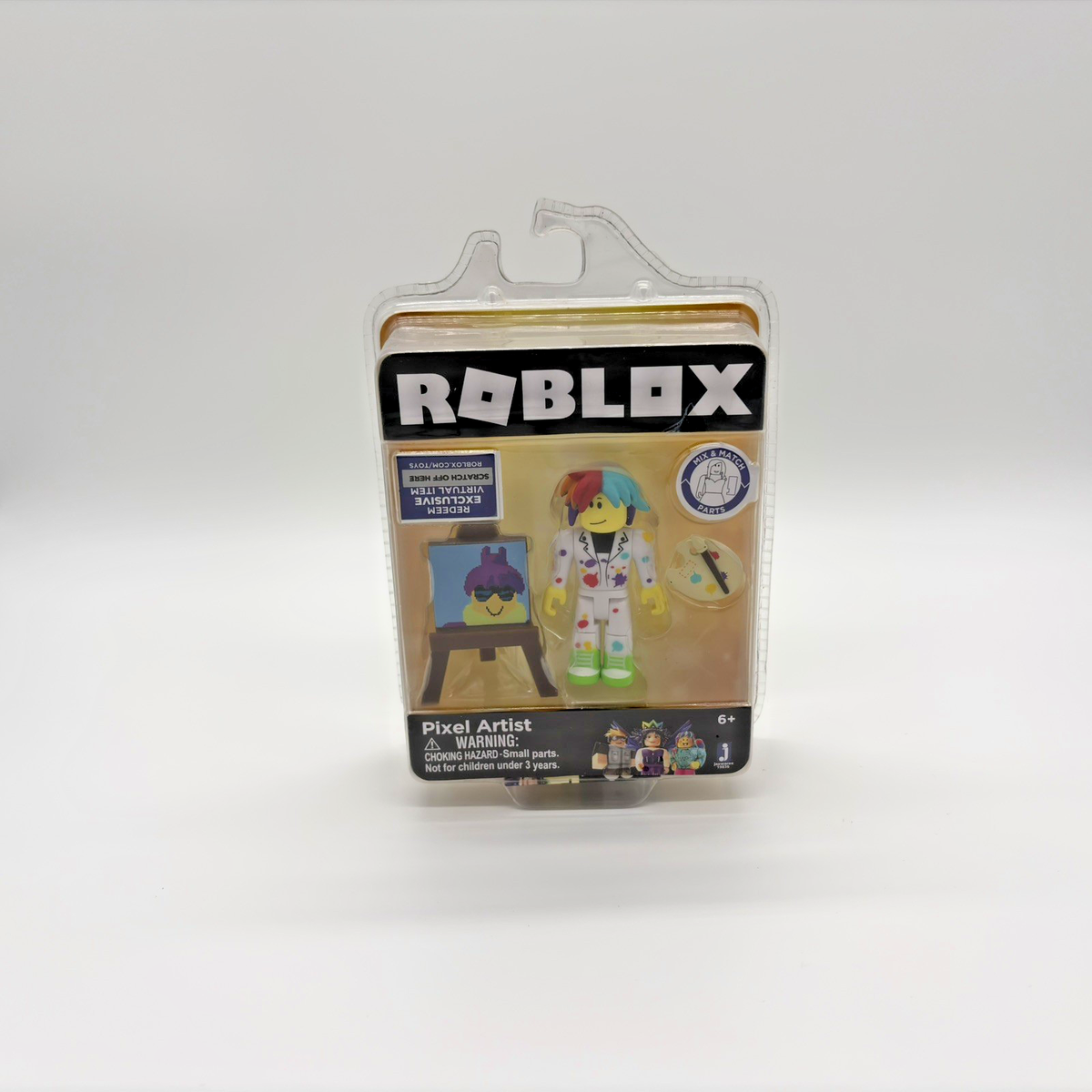 Roblox Jazwares Collection Pixel Artist Single Figure Pack Upside