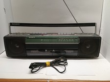 Vintage Sony AM/FM Stereo Cassette Recorder CFS-W301 parts or repair only