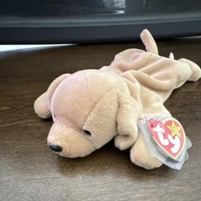 Ty Beanie Babies Fetch Dog Retired Original Plush with Tag