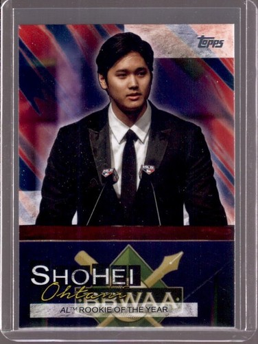 SHOHEI OHTANI 2019 Topps Update Highlights #SO-17 AL Rookie of the Year