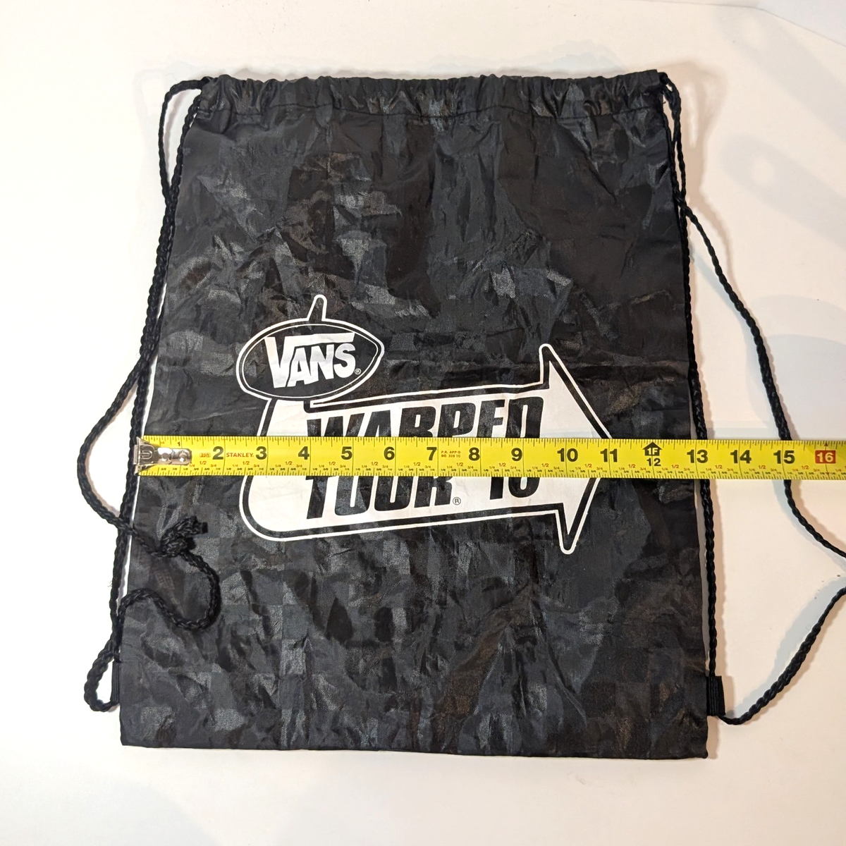 Vans Warped Tour 2016 Sling Backpack Bag Drawstring Sack Festival