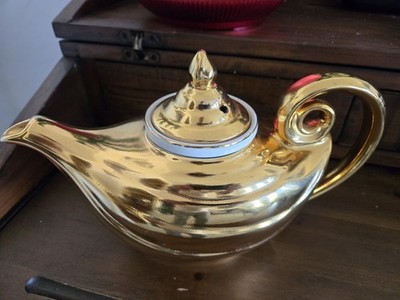 Hall Golden Glow 22K Gold Tea Pot with Infuser