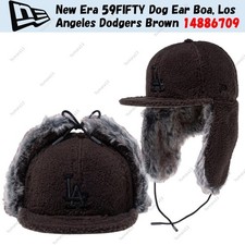 New Era 59FIFTY Dog Ear Boa, Los Angeles Dodgers Brown 14886709
