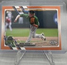 2021 Topps Pro Debut Michael McAvene Orange Refractor Prospect SP Card /25