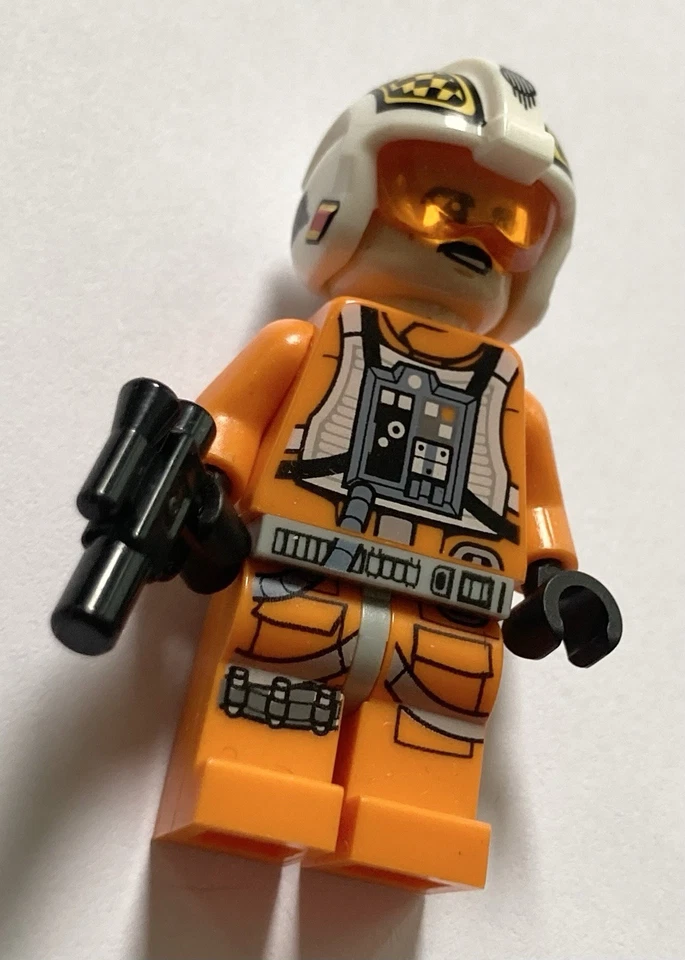 LEGO STAR WARS Minifigure BIGGS Pilote (X-WING) sw0944 - SET 75218 - 2018 RARE - Photo 3/4