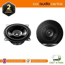 Pioneer TS-G1010F 10cm (4") Dual Cone Car Speakers Pair 190W Max + Grilles