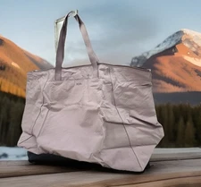 AUTH NWT Tumi Voyageur Just in Case Packable Lightweight Nylon Tote In Lavender