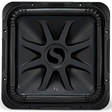 Kicker 44L7S154 Square L7 Solo-Baric 15" Subwoofer 2000 Watt Picco Doppio 4 Ohm